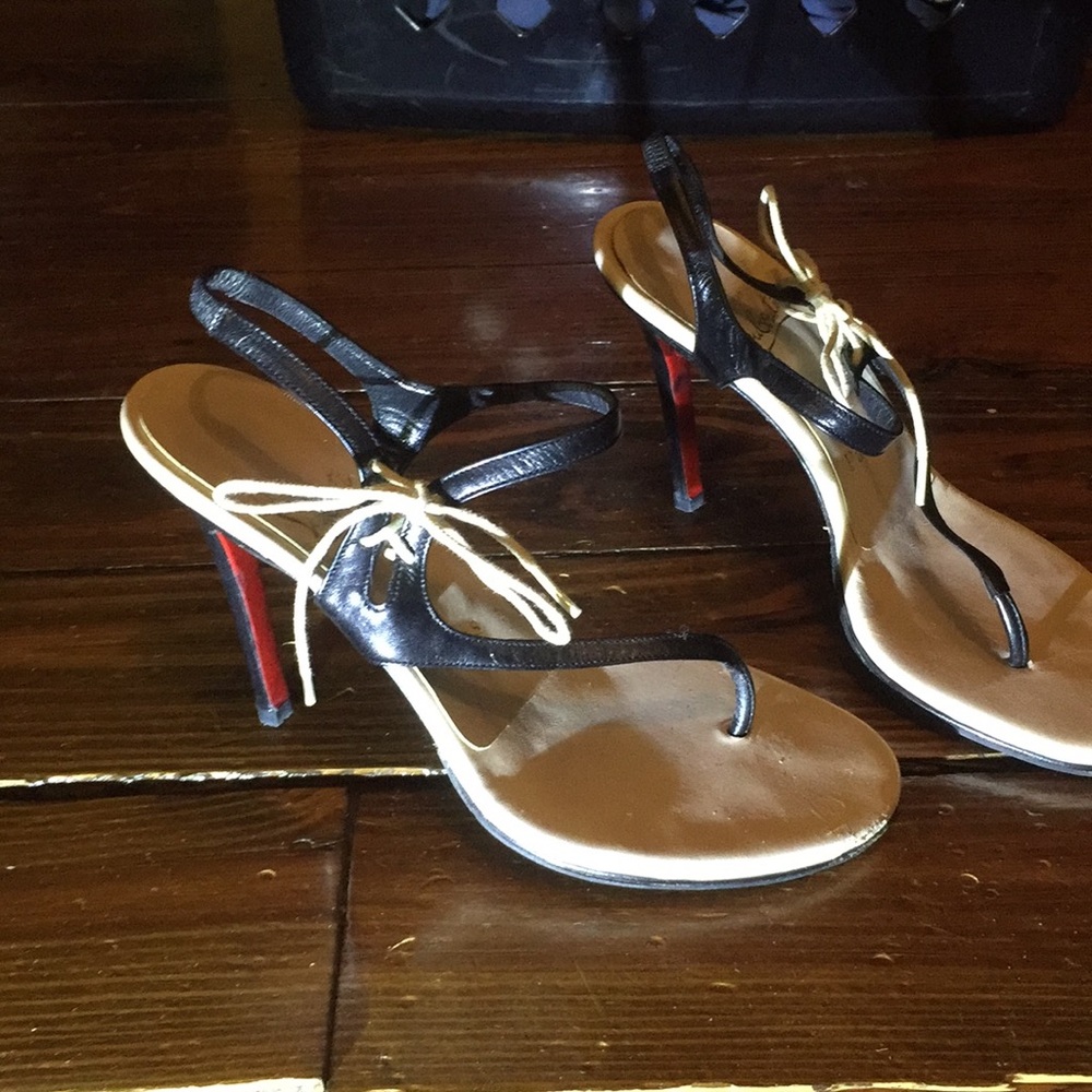 Authentic Christian Louboutin sandals  size 36.5